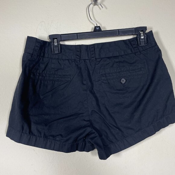 J. Crew Factory Women 3" Broke In Chino Short 8 Black Cotton!! - Picture 3 of 4